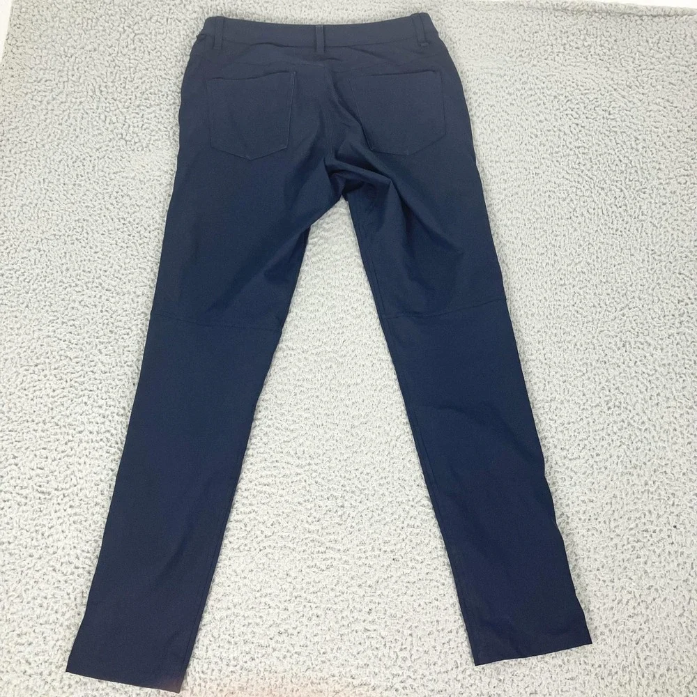 Lululemon ABC Pants Mens 30x32 Blue Slim Chino 5 Pocket‎ Stretch Athletic Golf